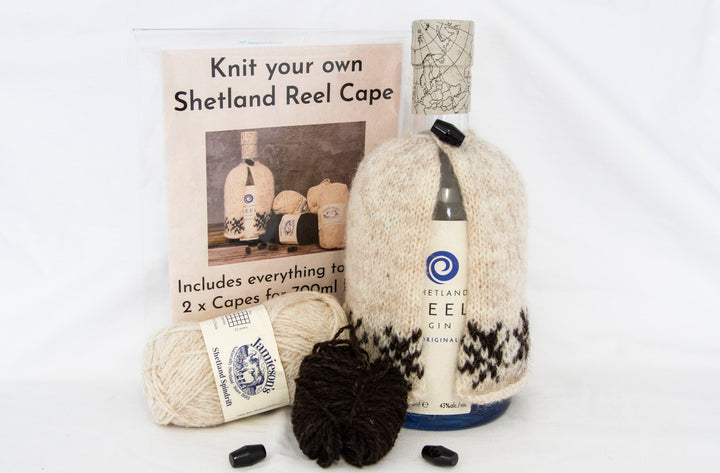 Knit your own Shetland Reel Cape