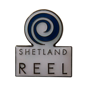 Shetland Reel Pin Badge